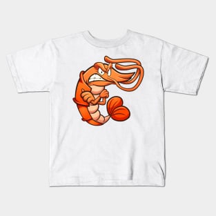 Angry shrimp Kids T-Shirt